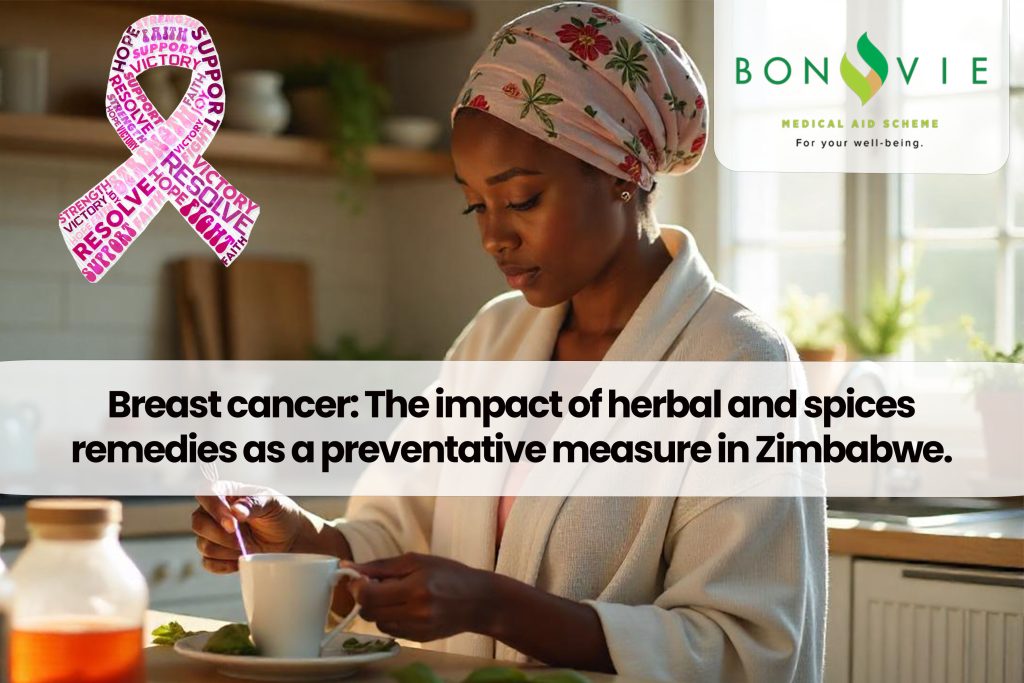 Breast cancer: The impact of herbal and spices remedies as a preventative measure in Zimbabwe.