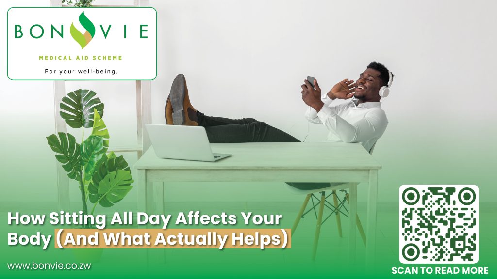 How Sitting All Day Affects Your Body (And What Actually Helps)