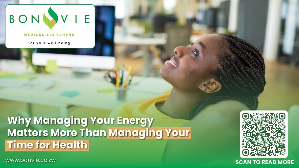 Why Managing Your Energy Matters More Than Managing Your Time for Health